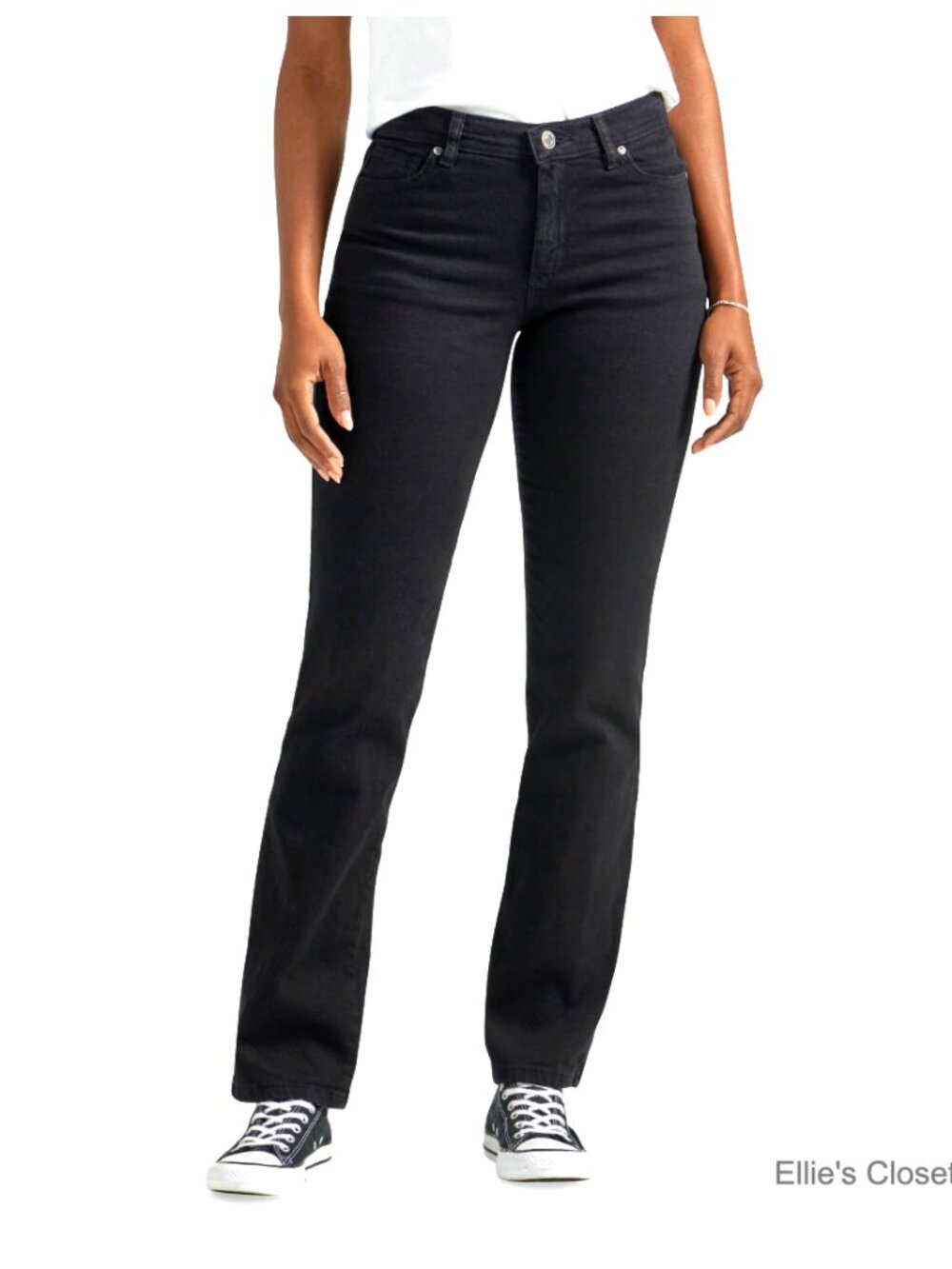 Relaxed Fit Straight Leg Jeans, 92% Cotton 7% Polyester 1% Elastane